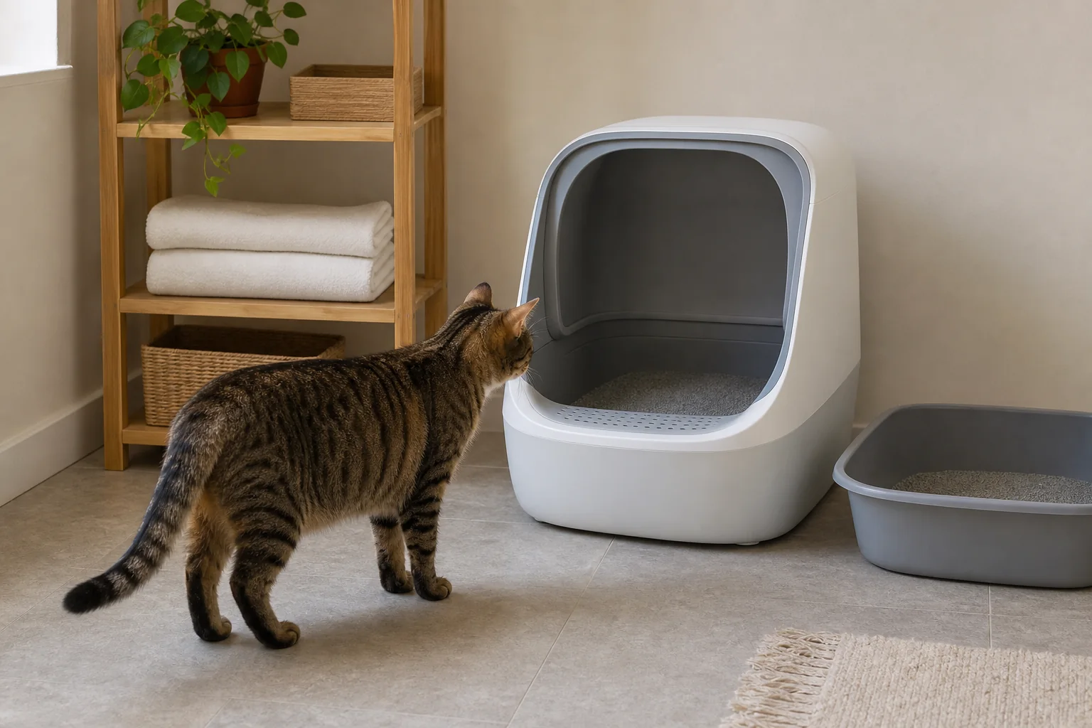 Caixas de areia para gatos